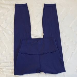 Blue lululemon align leggings